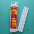 65G Gunakan Harian Plain White Flain Lilin