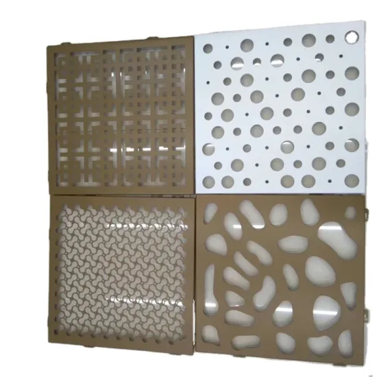 Professional Micro Diamond Oval Round Hole Aluminum Perforated Metal Mesh/Punched Plates