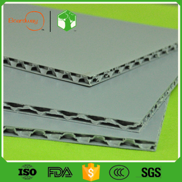 Super strong PP honeycomb plastic sheet with non-woven fabrics finished