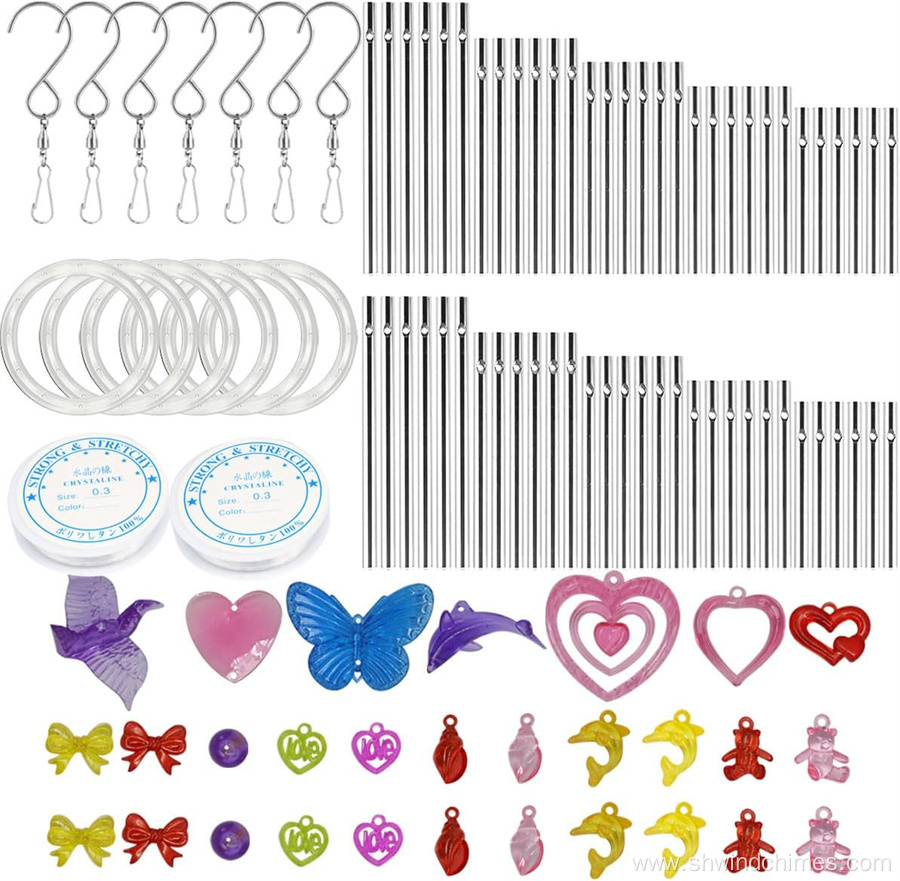 Acrylic Wind Chime Pendant for Adults and Kids Art