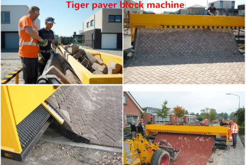 Tiger Stone Bricks Paving Manufacturing Machine