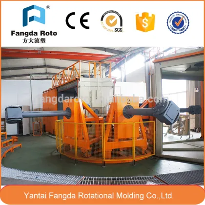 High technology carousel rotational molding machine