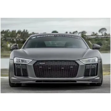 2016-2018 Audi R8 New Style V-Type Carbon Fiber Body Kit with Front Lip and Rear Wing