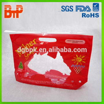 made in china high quality fresh fruit grape bag BOPP/CPP materials