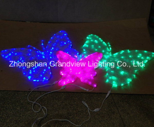 LED Acrylic Butterfly Christmas Light for Decoration