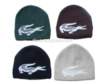 custom beanie hats/winter knitted beanie hats