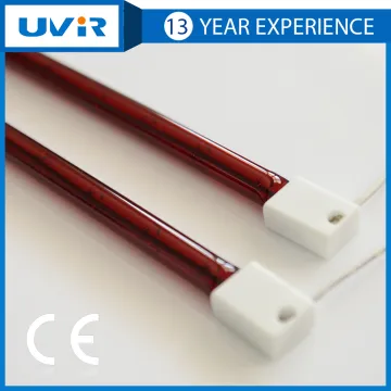 Shortwave infrared heater quartz tube halogen heating lamp ,heating element
