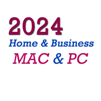 2024 Home and Business PC/MAC License Send by Email