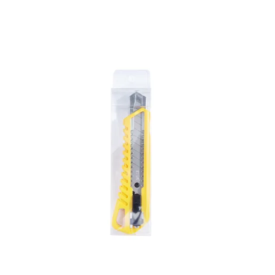18mm Mini Retractable Safety Box Cutter: Sliding Box Cutter Knife - Small Box Cutters