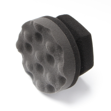 Hex Grip Tire Shine Brush: Reusable Foam Sponge for Car Tire Cleaning