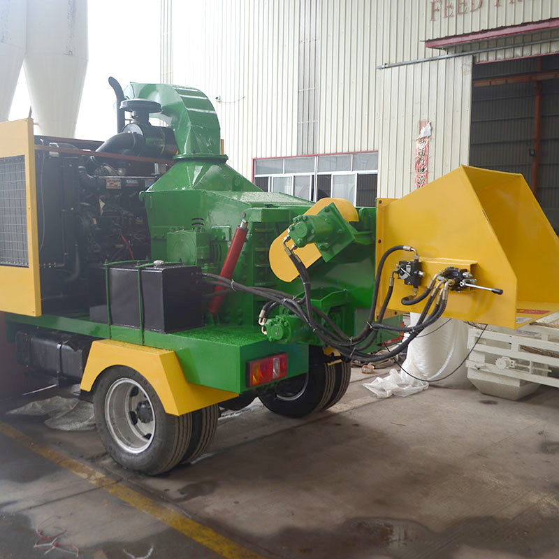 diesel engine wood chipper 