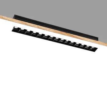 Modern Aluminum Recessed Black Dimmable LED Spotlight Lights