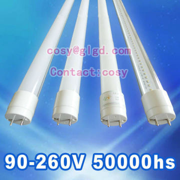hot 2013 led tube lamp fluorescent tube price 120lm/w T5/T8/T10 60cm 90cm 12cm 8w-18w