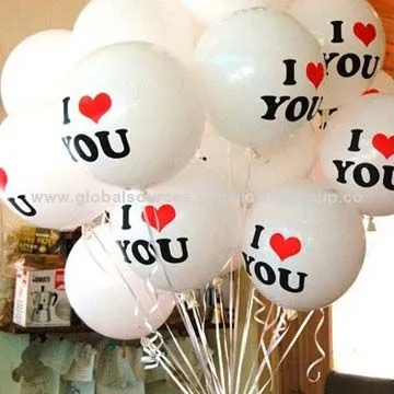 Customized logo foil and latex balloons, OEM orders are welcome