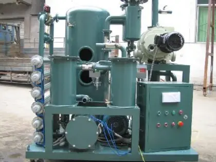 double-state transformer oil purifier, oil purification system