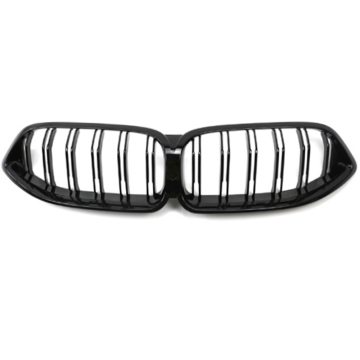 8 Series Gloss Black Double Line Nier Front Grille voor BMW G15