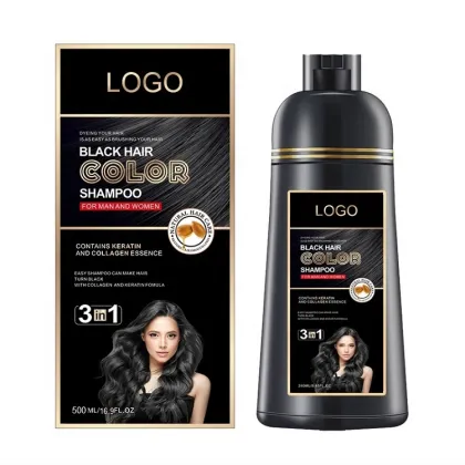 Korean Ammonia-Free Ginseng Hair Color Shampoo