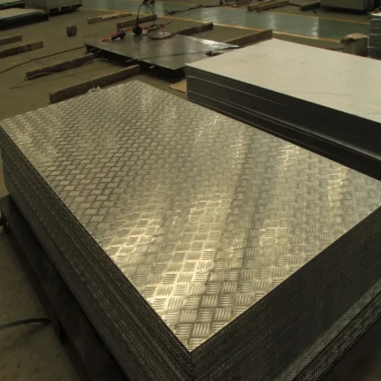 Brushed Aluminum Checker Plate Metal Made