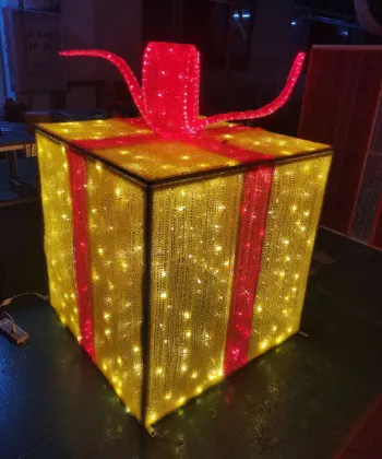 LED Gift Box Christmas Decorations
