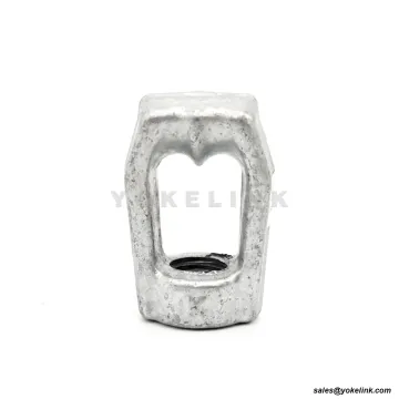 Heavy Duty Twin Thimble Eye Nut | Poleline Fasteners | IEEE C135.80 Guying Hardware