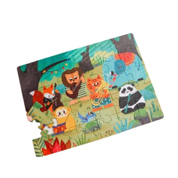 Hot Selling Custom Cartoon Animal Puzzles - Early Educational Toy for Kids