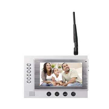 Wireless Smart Home Intercom, 7-Inch TFT LCD+2.4GHz, Working Distance 200M
