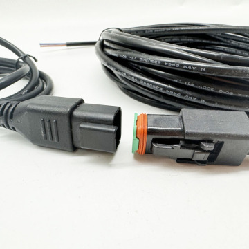 Customize Waterproof Overmolding DT04-2P DT06-2S Connector Extension Cable