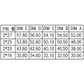 Single-Slot Male H9.3 Board-to-Board-Stecker