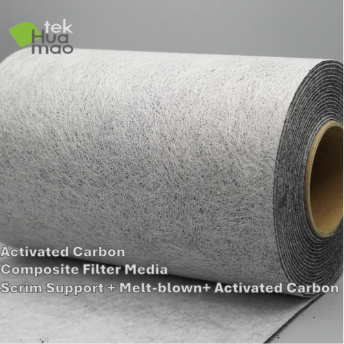 Médias de filtre à cabine en carbone activé de qualité supérieure