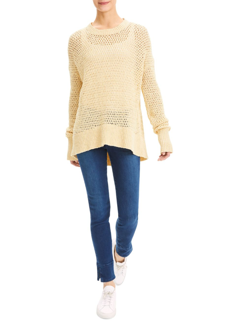 Crochet Top Down Sweater