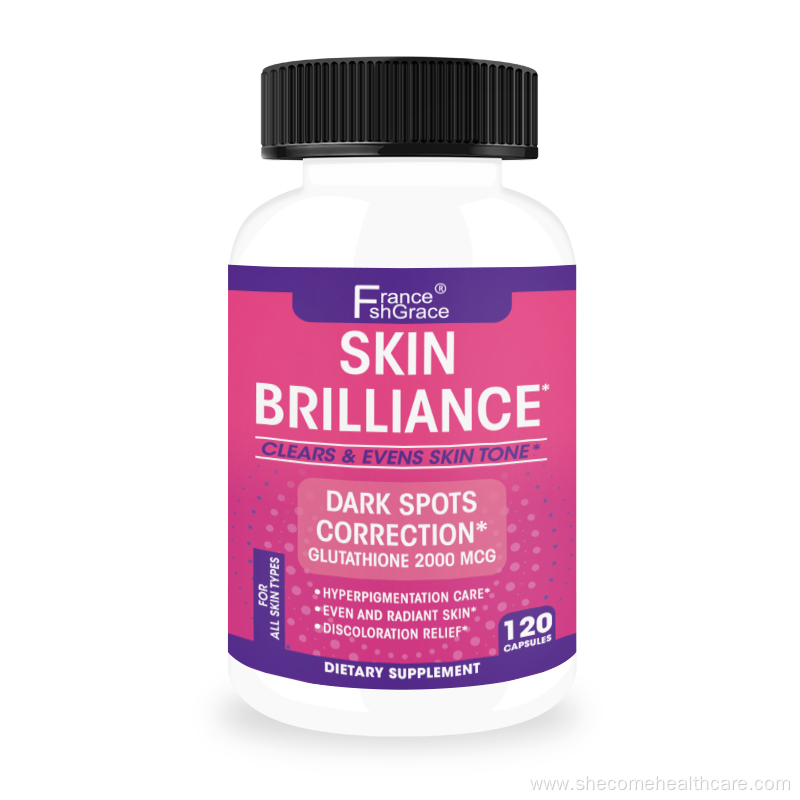 Skin whitening Reduces cell damage including glutamine