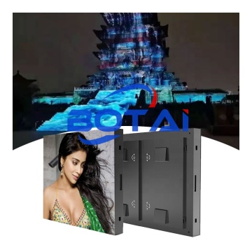 BOTAI P10 Outdoorowa żelazna szafka LED panele ekranu