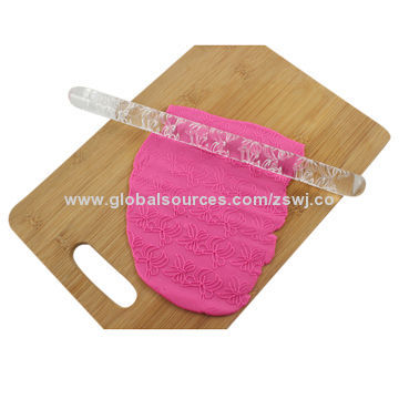 Food-grade Fondant Cake Bowknot Acrylic Rolling Pin