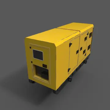 5.5KW Refrigerator cabin type silent canopy diesel generator