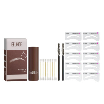 Waterproof Brow Print Set: Easy, Stain-Free Eyebrow Stamping Solution for Makeup Enthusiasts