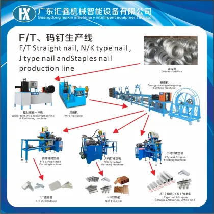 Pneumatic Staple and Nail Making Machines for Office