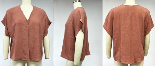 T-Shirt Lengan Pendek Batwing yang bertenaga