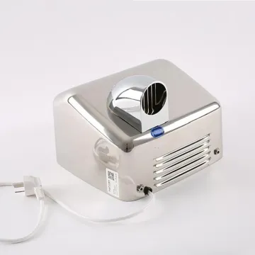 Bathroom Appliances Fast Dry Stainless Steel Hand Dryer Machine
