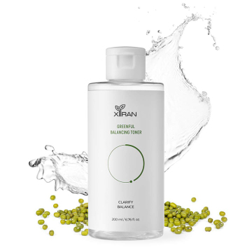 Private Label Vegan Face Toner with Mung Bean Extract: Brightening, Hydrating, Gentle Exfoliating PHA Toner
