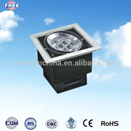 (IP65)Alibaba express China for 7W black grille lamp aluminum alloy fixture discount