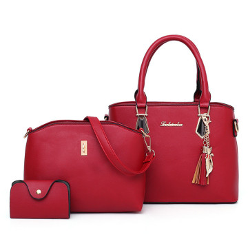Quality leather high end lady hand PU bags