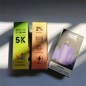 Breze Stiik Box Pro 5000 퍼프 일회용 vape