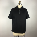 Black Men's Polo Bureau Shirts de loisirs