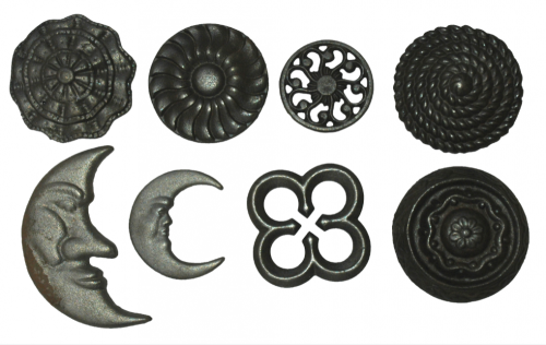 Cast iron ornamental accessories