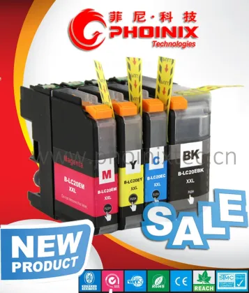 Printer Consumble LC-20E compatible brother MFC-J5920DW printer inkjet cartridge with chip