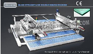 Glass Double Edging Machine / (SKDE-4020A) Glass Edging Machine