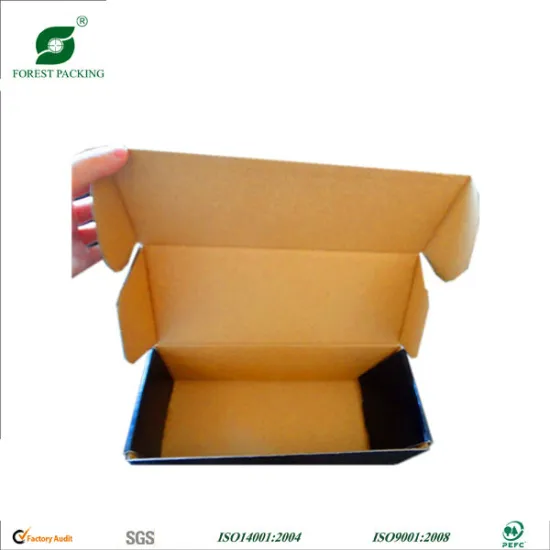 CORRUGATED SHOE PACKING BOX