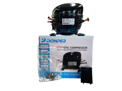 Donper 136W R134a Refrigerator Compressor L65CZ1 for wholesale with individual embraco small carton