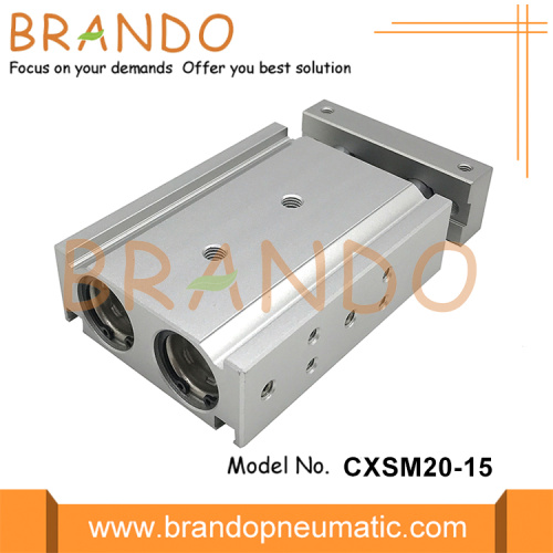 CXSM20-15 SMCタイプデュアルロッド空気圧エアシリンダー