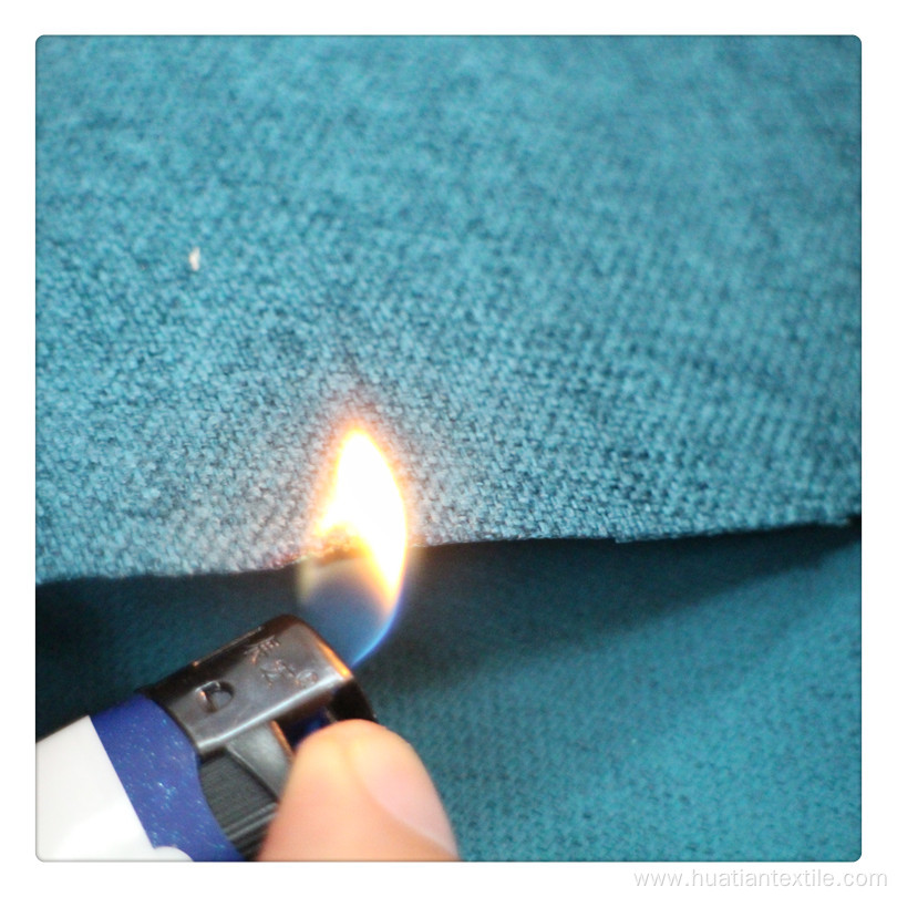 BS5852 Flame Retardant Fire Retardant Woven Polyester Fabric